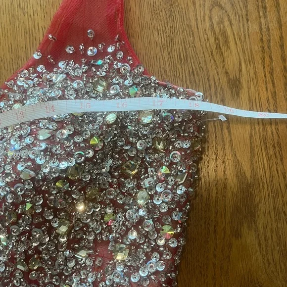 Sherri Hill Vintage Prom Dress Top For Replacement Skirt Jeweled Beaded Bodice - Picture 2 of 10